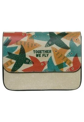 Dogo - Femme Cuir Vegan Multicolore Sac à Main - Together We Fly Motif