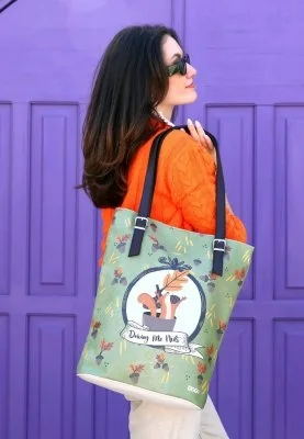 Dogo - Femme Cuir Vegan Vert Sac d'épaule - Driving Me Nuts Motif