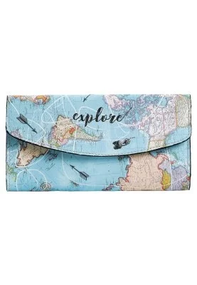 Dogo - Femme Turquoise Portefeuille - Explore Motif