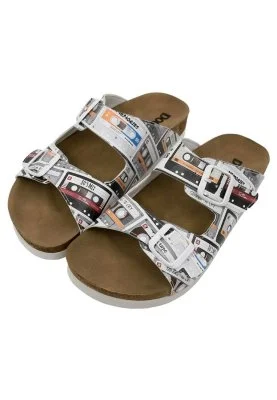 Dogo - Kadın Vegan Deri Beyaz Terlik - Take me Back Tasarım (1)