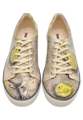 Dogo - Men Vegan Leather Beige Sneakers - Universe Design (1)