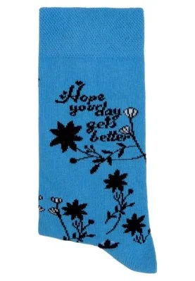 Dogo - Unisex Vegan Blue Socks - Spirit Animal Design (1)