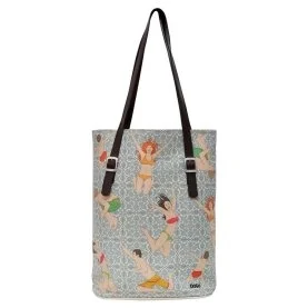 Dogo - Women Vegan Blue Shoulder Bag - Summer Jump Design
