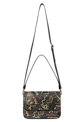 Dogo - Women Vegan Leather Black Purse - Good Fortune Black Design