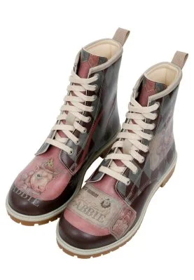 Dogo - Women Vegan Leather Multicolor Long Boots - Abbie Design
