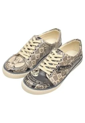 Dogo - Women Vegan Leather Multicolor Sneakers - Cuernos De Venado Design
