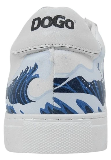 Erkek Vegan Deri Beyaz Sneakers - Lighthouse Tasarım - 