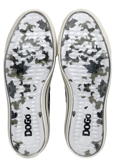 Erkek Vegan Gri Sneakers - Star Eagle Tasarım - 