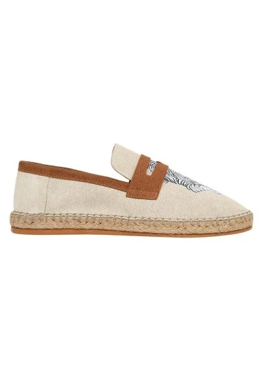Erkek Vegan Krem Espadril - Uptown Tigers Tasarım - 
