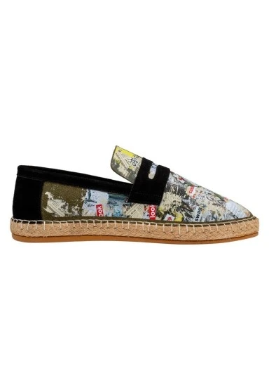 Erkek Vegan Yeşil Espadril - Apollo Tasarım - 