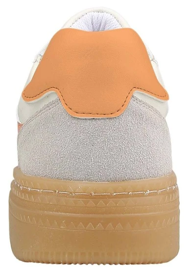 Femme Cuir Vegan Blanc Baskets - Warner Bros Looney Tunes Bugs Bunny Hop into Nature Motif - 