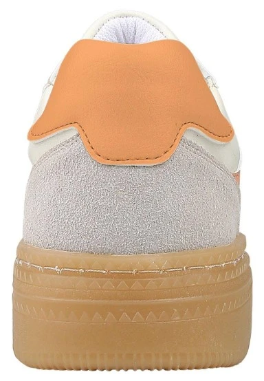 Femme Cuir Vegan Blanc Baskets - Warner Bros Looney Tunes Bugs Bunny Hop into Nature Motif - 