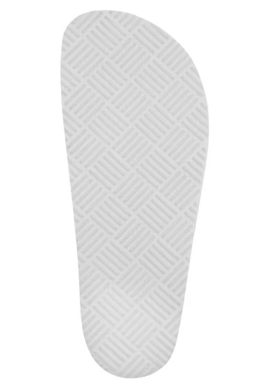 Femme Cuir Vegan Bleu Chaussons - Family Portrait Motif - 