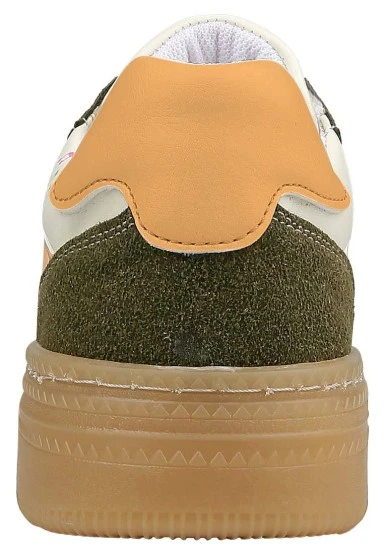 Femme Cuir Vegan Crème Baskets - Warner Bros Looney Tunes Sylvester and Tweety Motif - 