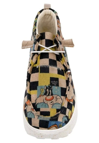 Femme Cuir Vegan Multicolore Bottes - Warner Bros Despicable Motif - 