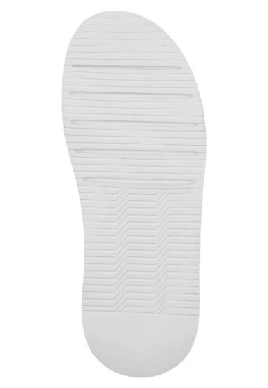 Femme Cuir Vegan Multicolore Chaussons - The Creation of the Collage Motif - 