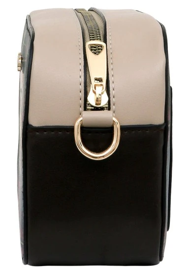 Femme Cuir Vegan Multicolore Sac à Main - Teddy Bear Motif - 