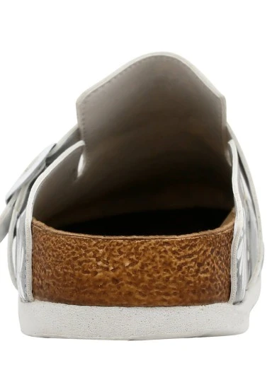 Femme Cuir Vegan Noir Chaussons - Self Love is the Best Love Motif - 