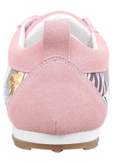 Femme Cuir Vegan Rose Baskets - Minimal Crisis Motif - 