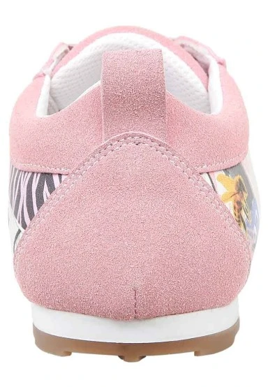 Femme Cuir Vegan Rose Baskets - Minimal Crisis Motif - 