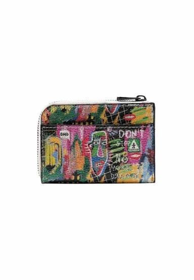 Femme Multicolore Portefeuille - No More Drama Motif - 