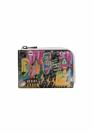 Femme Multicolore Portefeuille - No More Drama Motif - 