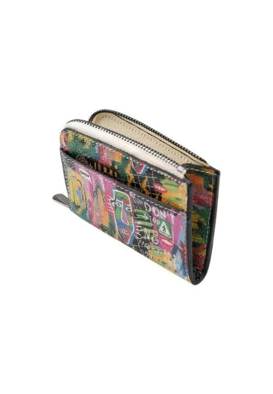 Femme Multicolore Portefeuille - No More Drama Motif - 