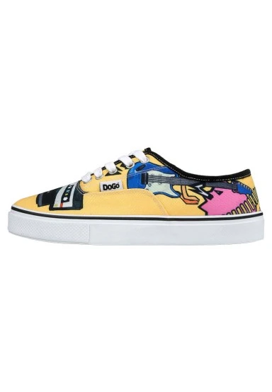 Femme Vegan Multicolore Baskets - Rock On Motif - 