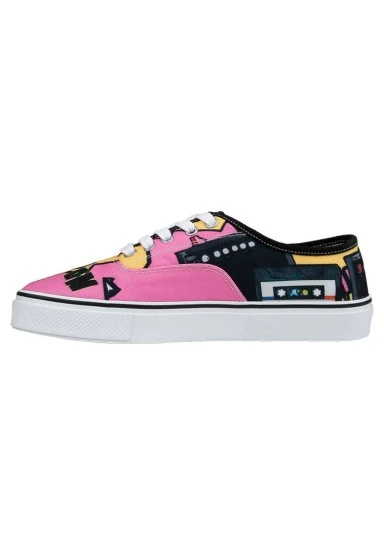 Femme Vegan Multicolore Baskets - Rock On Motif - 