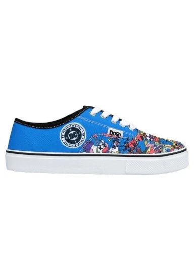 Kadın Vegan Çok Renkli Sneakers - Warner Bros DC Villains Tasarım - 