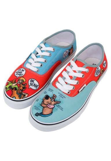 Dogo - Kadın Vegan Çok Renkli Sneakers - Warner Bros Hungry Doo Scooby Doo Tasarım