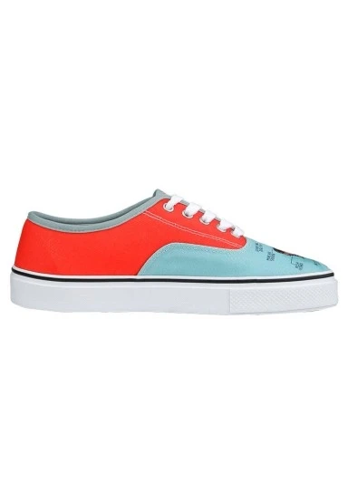 Kadın Vegan Çok Renkli Sneakers - Warner Bros Hungry Doo Scooby Doo Tasarım - 