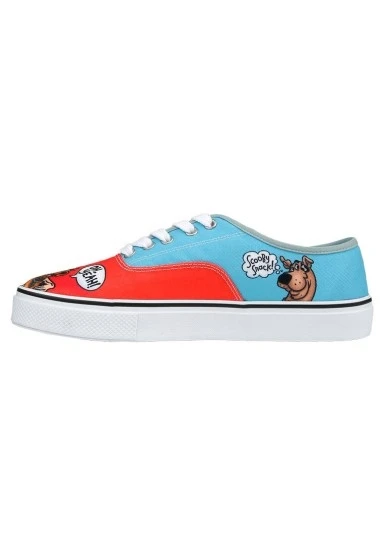 Kadın Vegan Çok Renkli Sneakers - Warner Bros Hungry Doo Scooby Doo Tasarım - 