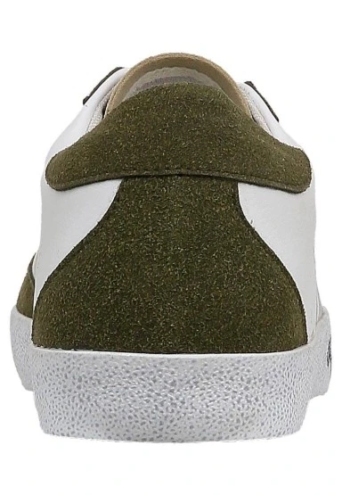 Kadın Vegan Deri Beyaz Sneakers - Apollo Tasarım - 