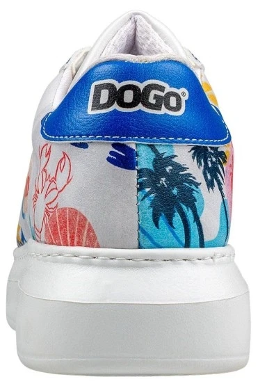Kadın Vegan Deri Beyaz Sneakers - Azur Tasarım - 