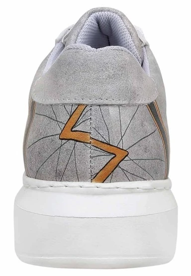 Kadın Vegan Deri Beyaz Sneakers - Rider Woman Tasarım - 