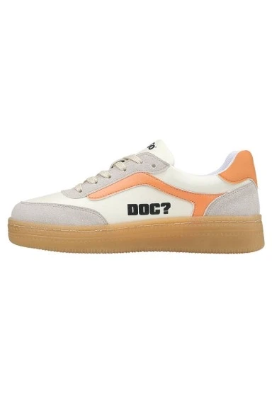 Kadın Vegan Deri Beyaz Sneakers - Warner Bros Looney Tunes Bugs Bunny Hop into Nature Tasarım - 