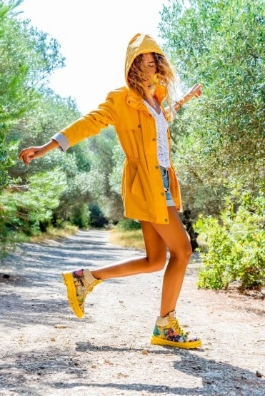Kadın Vegan Deri Çok Renkli Bot - Ancient Tales Tasarım - 