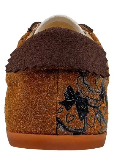 Kadın Vegan Deri Çok Renkli Sneakers - Alice in Nowhere Tasarım - 