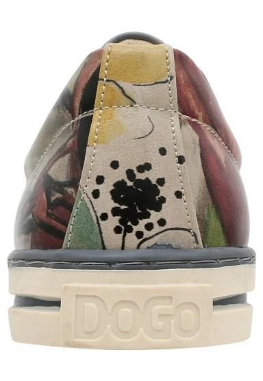 Kadın Vegan Deri Çok Renkli Sneakers - Still Life Tasarım - 