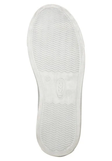 Kadın Vegan Deri Mavi Sneakers - It is a New Day Tasarım - 