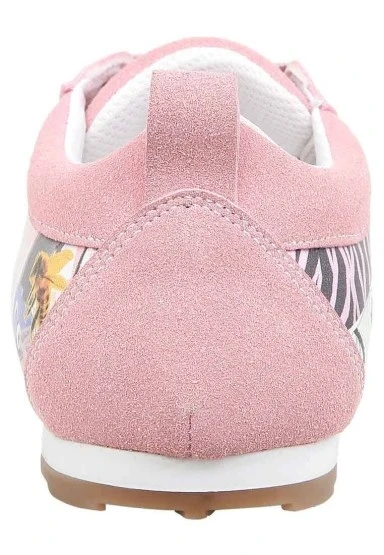 Kadın Vegan Deri Pembe Sneakers - Minimal Crisis Tasarım - 