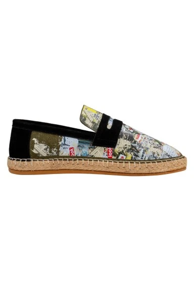 Men Vegan Green Espadrilles - Apollo Design - 