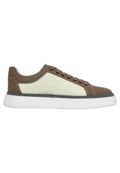 Men Vegan Leather Multicolor Sneakers - Rules System Design - 