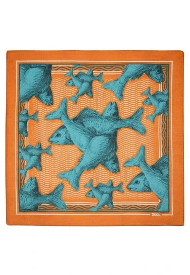 Multicolor Scarf - United Fish Design - 