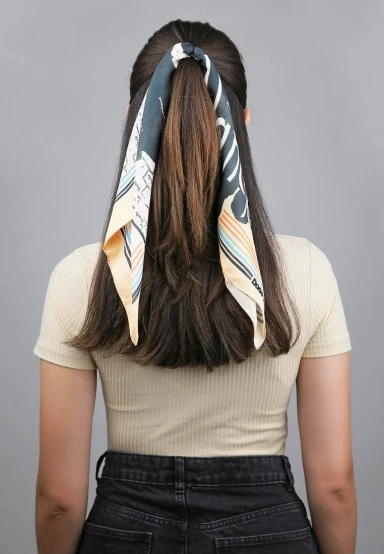 Multicolore Foulard - Revue Motif - 