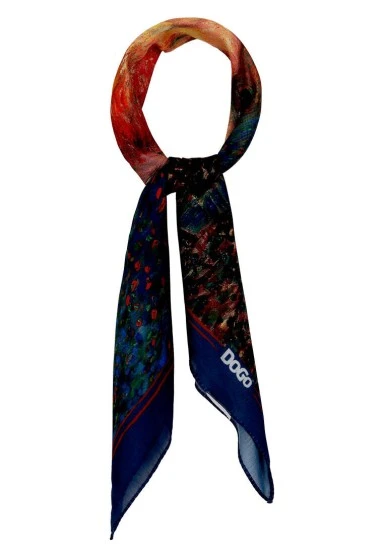 Multicolore Foulard - Vincent van Gogh Self Portrait Motif - 