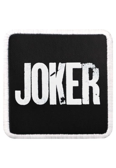 Unisex Siyah Değiştirilebilir Şapka Sticker- Joker Tasarım - 