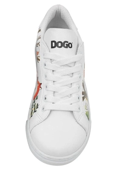 Unisex Çocuk Vegan Deri Beyaz Sneakers - Better Together Tasarım - 