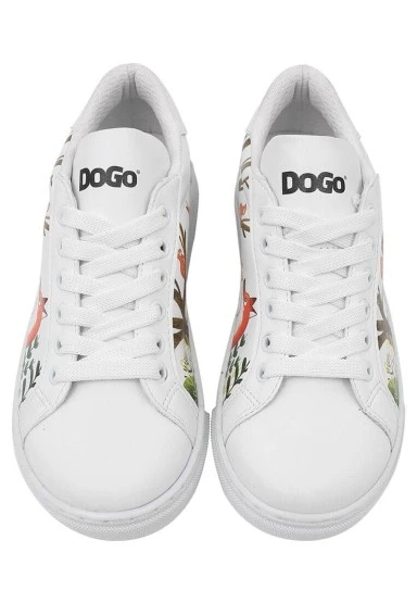 Unisex Çocuk Vegan Deri Beyaz Sneakers - Better Together Tasarım - 